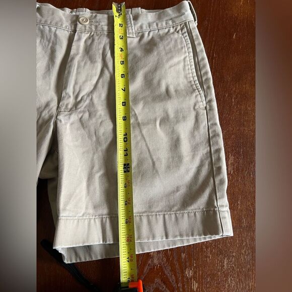 J. Crew || Men’s Beige Gramercy Chino 7” Summer Outdoor Shorts 32 Flat Front - Picture 5 of 8